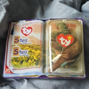 🌟3/$25🌟 Ty Steg the Stegosaurus Plush - Brown and Green